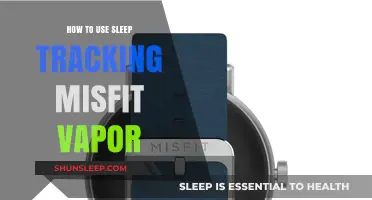Misfit Vapor: Tracking Your Sleep