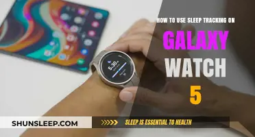 Galaxy Watch 5: Tracking Sleep Made Easy