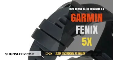 Sleep Tracking: Garmin Fenix 5X Guide