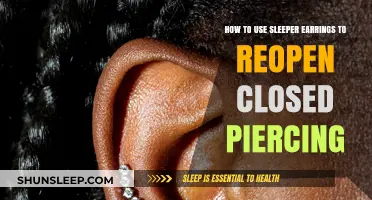 Reopening Closed Piercings: Sleeper Earrings to the Rescue