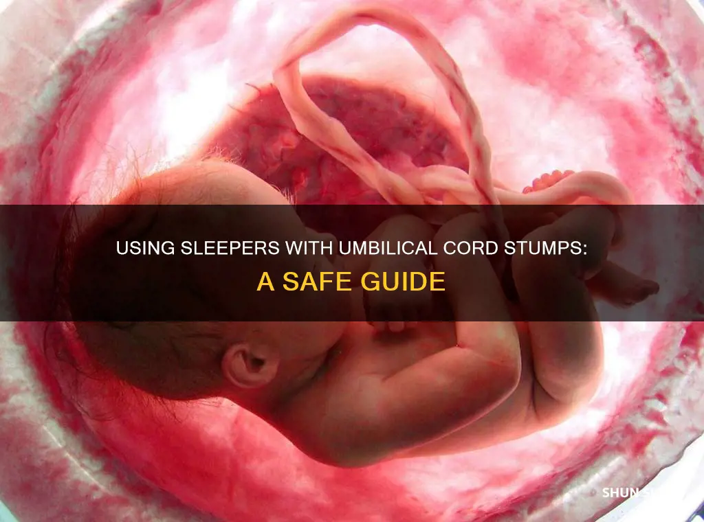 how to use sleeper with umbilical cord stump