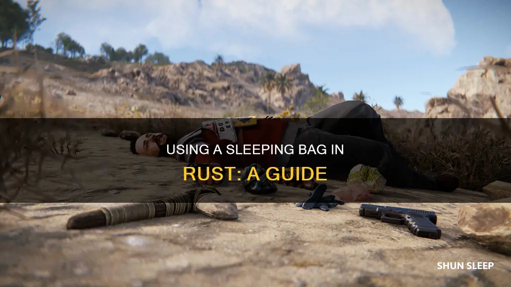 how to use sleeping bag in rust