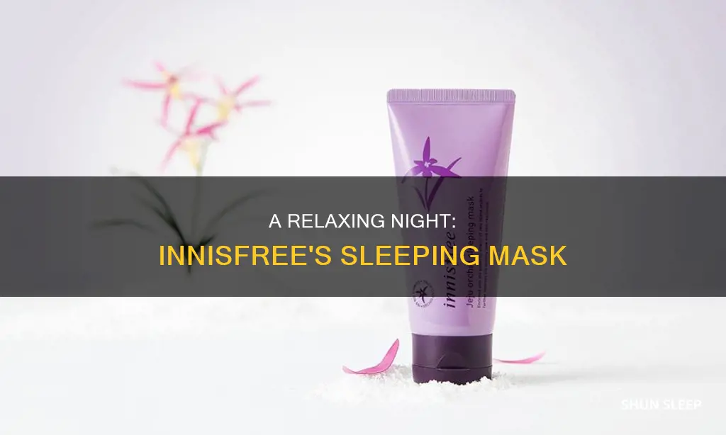 how to use sleeping mask innisfree