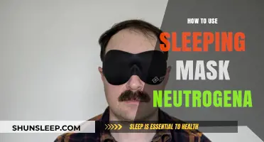 Neutrogena Sleeping Mask: Application and Benefits