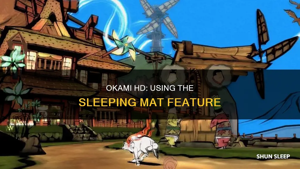 how to use sleeping mat in okami hd