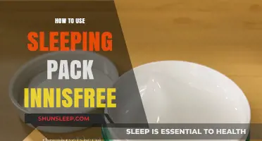 A Quick Guide to Using Innisfree's Sleeping Pack