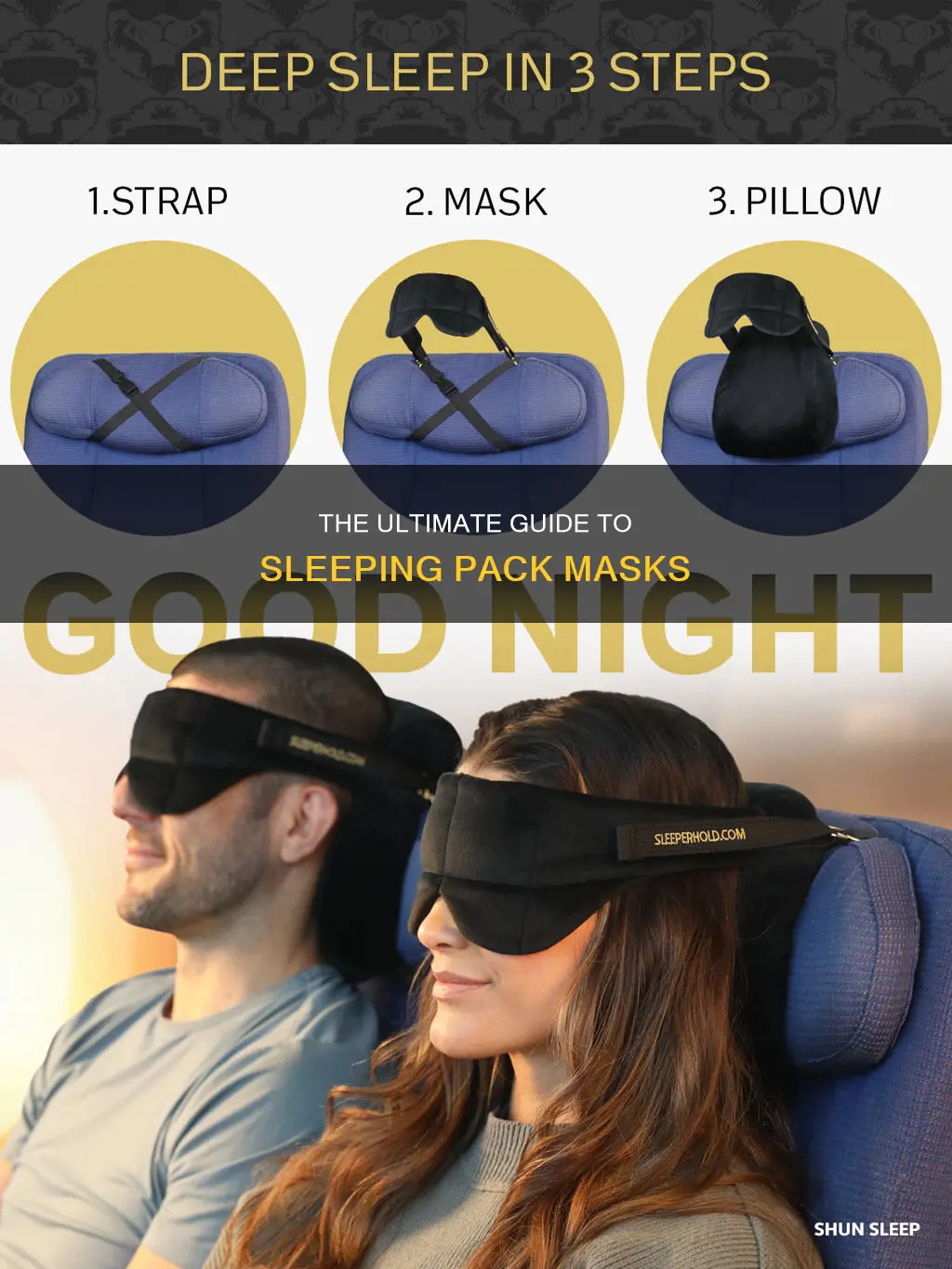 how to use sleeping pack mask