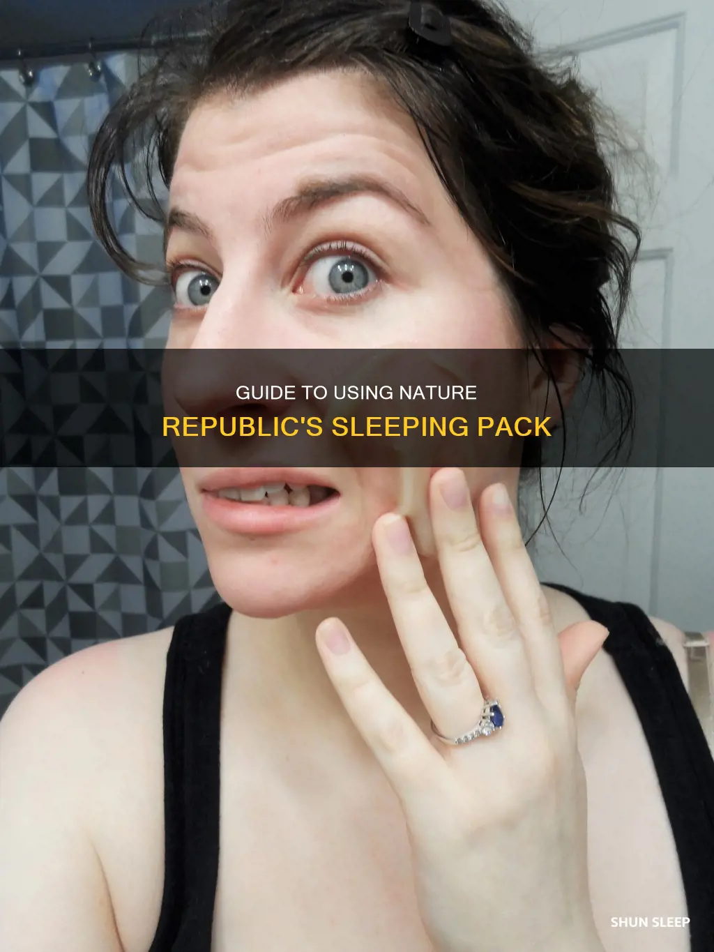 how to use sleeping pack nature republic
