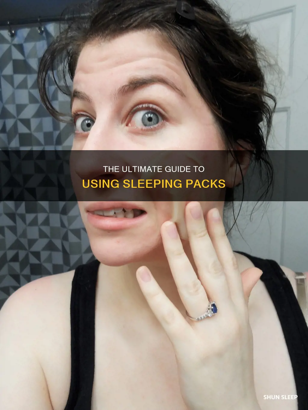 how to use sleeping pack