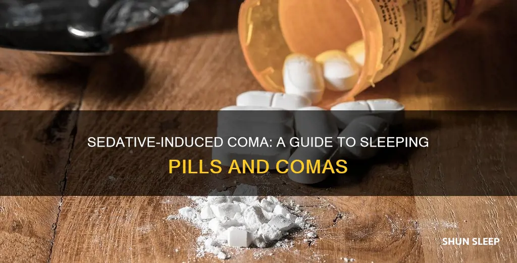 how to use sleeping pills to become comatose