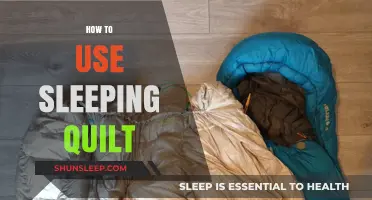 Using a Sleeping Quilt: A Beginner's Guide