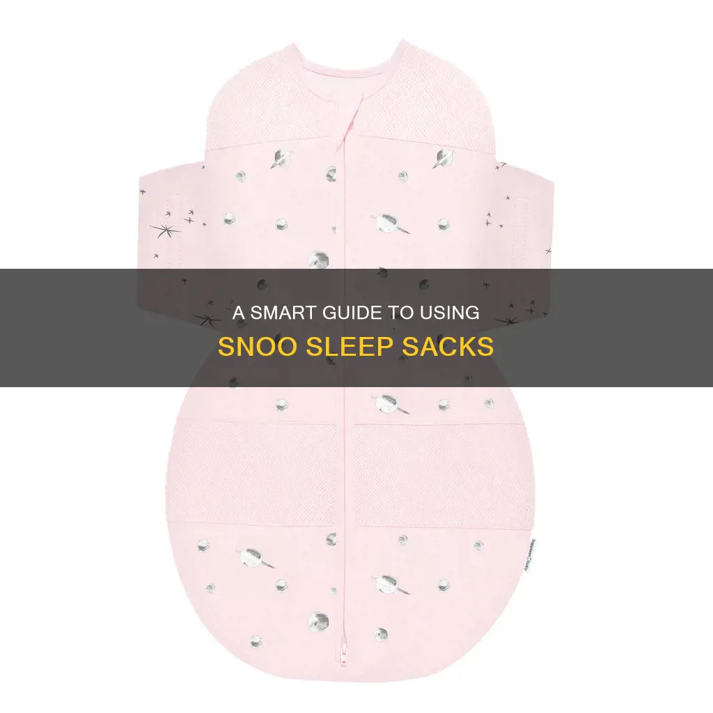 how to use snoo sleep sack