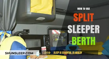 Strategizing Split Sleeper Berth Use for Truckers