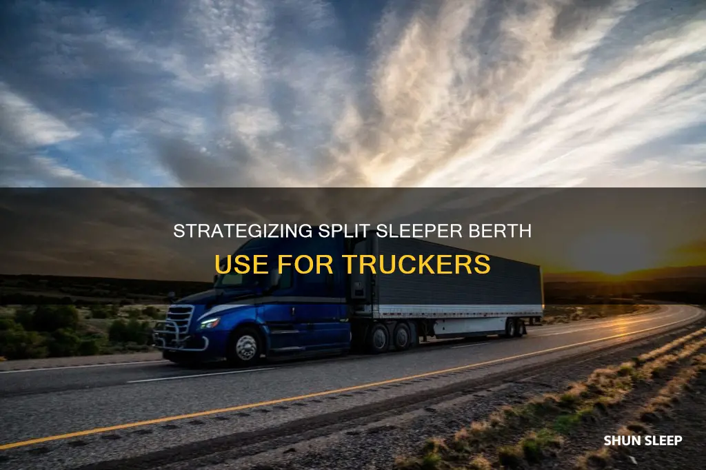 how to use split sleeper berth