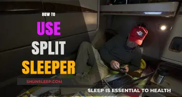 Strategically Using Split Sleeper for Optimal Rest