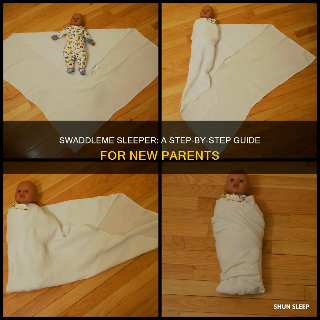how to use swaddleme sleeper