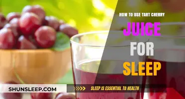 Tart Cherry Juice: A Natural Sleep Aid