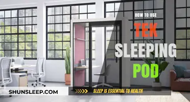 Guide to Using Tek Sleeping Pods