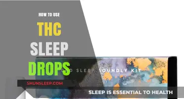 Sleep Drops with THC: How to Use Them