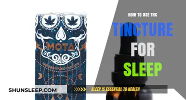 Tincture for Sleep: THC's Calming Effect