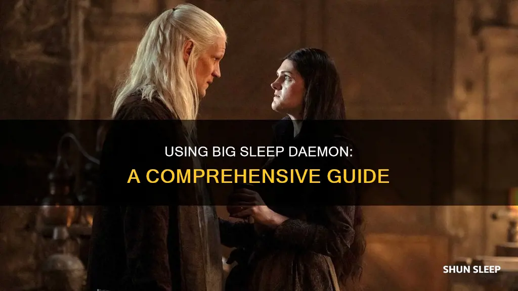 how to use the big sleep daemon