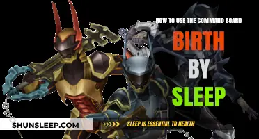 Command Board: Tips and Tricks for Birth by Sleep