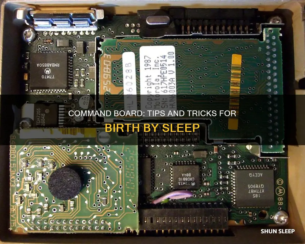 how to use the command board birth by sleep