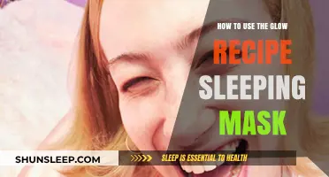 Glow Recipe Sleeping Mask: Application Tips and Tricks