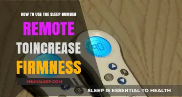 Adjusting Your Sleep Number Bed Firmness with Remote