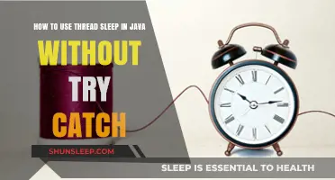 Effective Thread Sleep in Java: Avoid Try-Catch