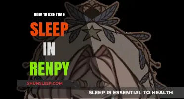 Using Time and Sleep Functions in Ren'Py