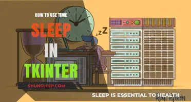 Tkinter Time Sleep: A Guide to Efficient Timing
