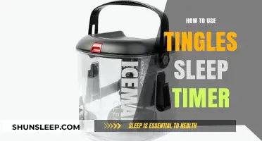 Tingles Sleep Timer: A Guide to Better Sleep