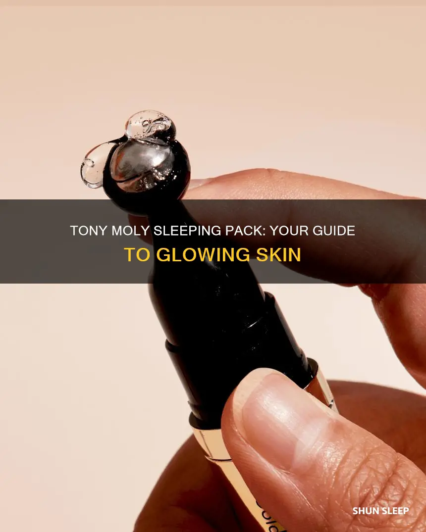how to use tony moly sleeping pack