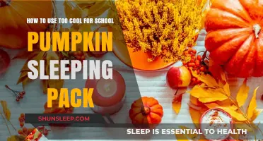 Pumpkin Power: Too Cool for School's Sleeping Pack Magic