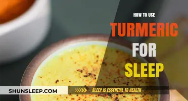 Turmeric for Sleep: A Natural Remedy to Help You Rest
