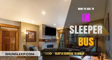 Travel Entertainment: TV Usage in Sleeper Buses