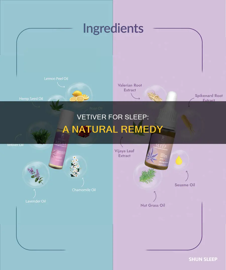 how to use vetiver for sleep