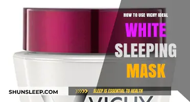 Vichy Ideal White Sleeping Mask: Application Tips and Tricks