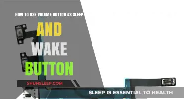 Transform Volume Buttons to Sleep and Wake Functions
