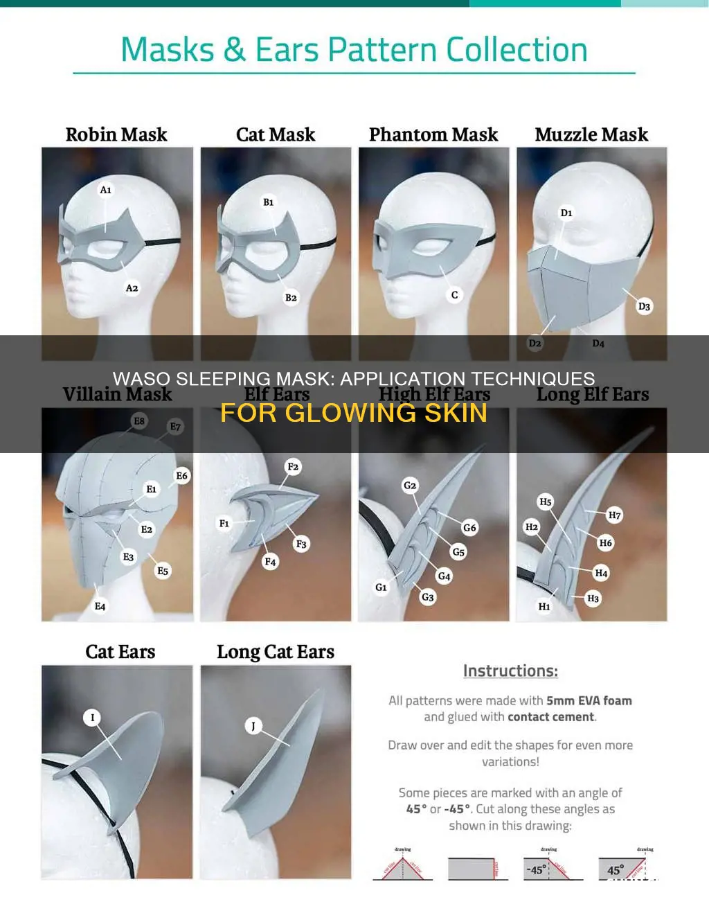 how to use waso sleeping mask