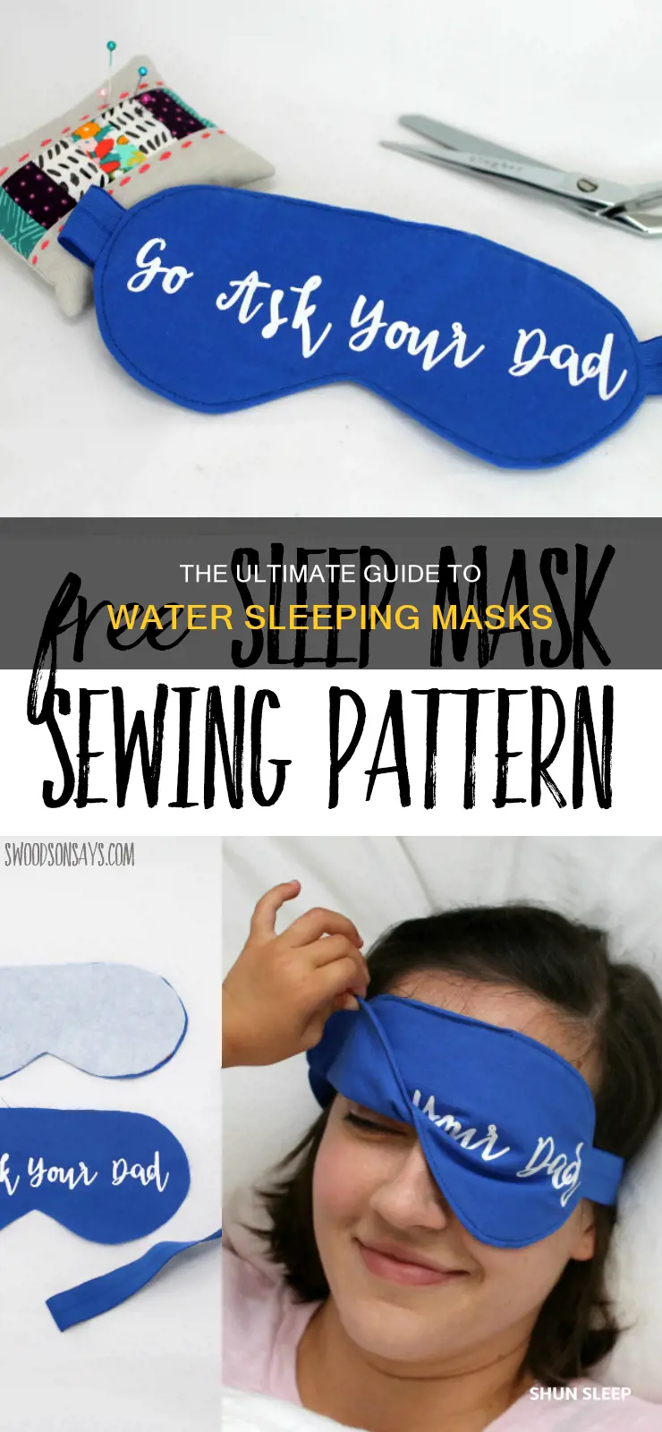 how to use water sleeping mask