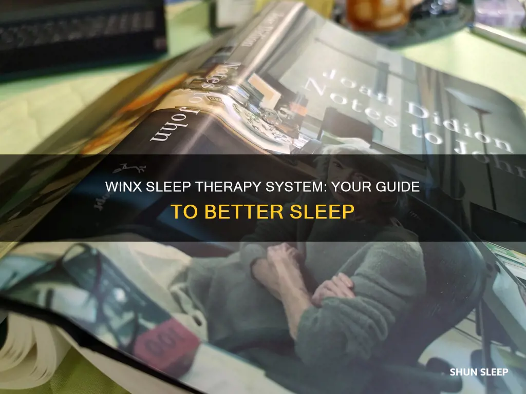 how to use winx sleep therapy system