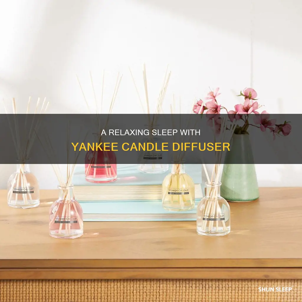 how to use yankee candle sleep diffuser