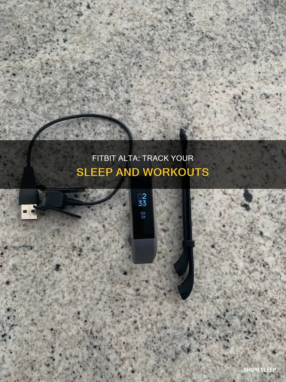 how to use your fitbit alta workout sleeping