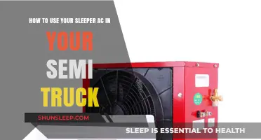 Smart Tips to Use Your Sleeper AC in Semi Trucks