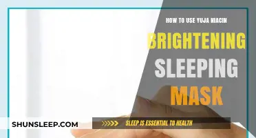A Radiance Boost: Yuja Niacin Sleeping Mask