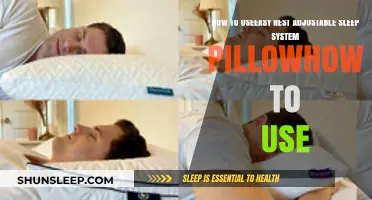 Adjustable Sleep System Pillow: Maximizing Your Comfort