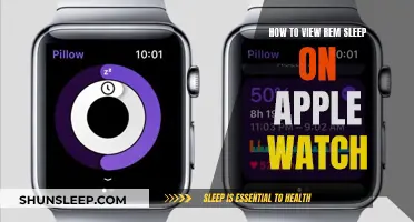 Viewing REM Sleep: Apple Watch Feature Explained