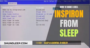 Dell Inspiron: Quick Tips to Wake from Sleep Mode